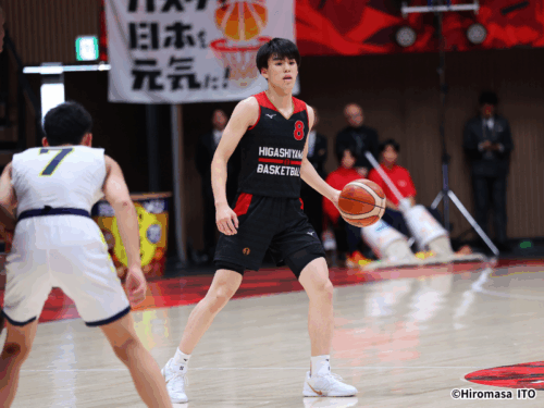 東山が逆転勝利でウインターカップ初戦突破…中村颯斗が26得点、佐藤凪は20得点12アシスト