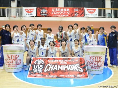 U18ブロックリーグ…7試合中4試合で100点ゲーム、八雲学園高校がグループB全勝優勝