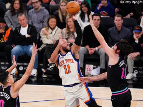 ニックスのブランソンが今季最多の47得点…45得点超えの試合数で球団史上最多タイの8度目