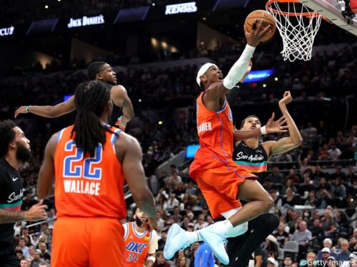 スパーズに2連敗を喫したサンダーのSGA「相手は思いどおりに試合を進めていた」