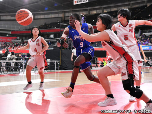 “東京都代表”八雲学園がウインターカップ初戦突破…テウ43得点、川名27得点でダブルダブル達成