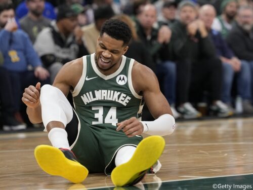 バックスの大黒柱ヤニス・アデトクンボが右ふくらはぎ負傷のため2～4週間を欠場へ