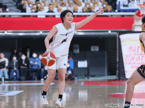 コートに立った唯一の3年生「このチームだから成長できた」…前川桃花は後輩たちへ思いを託す