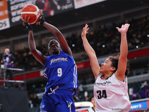 八雲学園が逆転勝利でウインターカップ3回戦進出…テウアダマが驚異の31得点33リバウンド