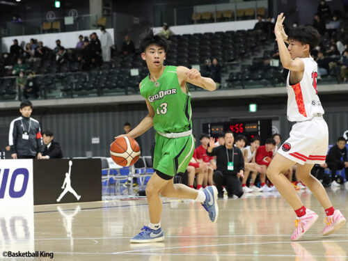 【京王Jr.ウインターカップ】平岡27点14リバウンドも及ばず…ゴッドドアが昨年度王者下す