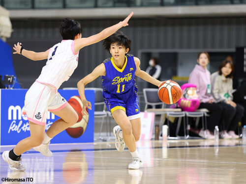 【京王Jr.ウインターカップ】初めての全国舞台で躍動…Spriteの井川夏希、確かなポテンシャルを証明
