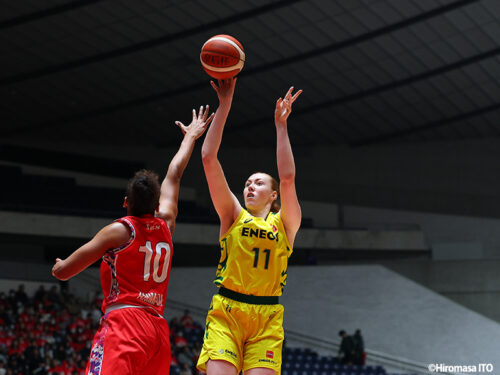 皇后杯優勝に貢献した196センチのシューター、 アシュテン…「貴重で特別な年の優勝に携われて光栄」