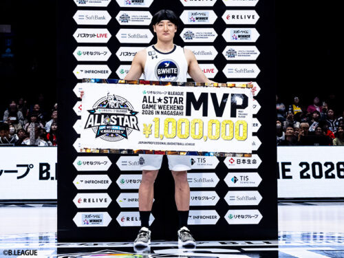 地元・長崎開催でMVP受賞の田中大貴…「長崎出身ということを誇りに思う」