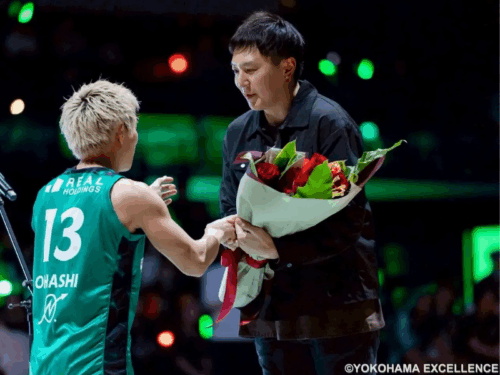 横浜エクセレンスB2昇格の立役者・小林大祐引退セレモニー…「最初に出たのは”感謝”という言葉」