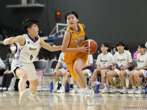 【Jr.ウインターカップ】八王子一中が“全員バスケットボール”で準々決勝へ…5選手が2ケタ得点を挙げ勝利
