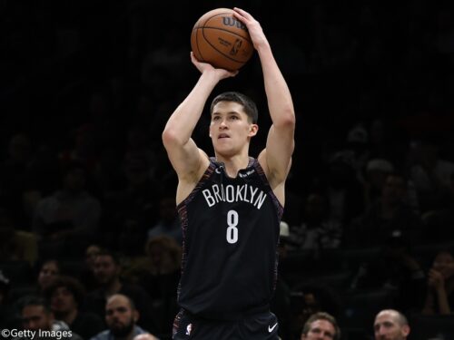 ネッツのイェゴール・ディヨミンがNBAの新人で歴代最長の34戦連続で3ポイント成功