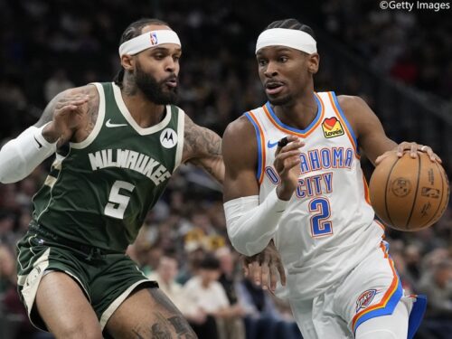 SGAがチェンバレン、クイックリーに続く快記録…FG成功率8割超えで40得点10アシスト