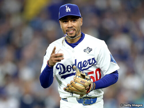 MLBドジャースのムーキー・ベッツがNBA球宴に出演へ…セレブリティゲームのコーチに選出