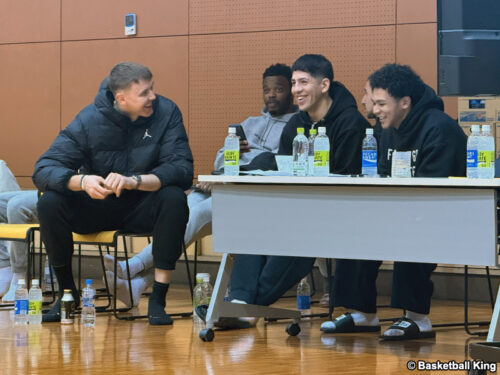 SR渋谷・ベンドラメ礼生がドラ1候補“視察”「楽しみな選手がたくさんいた」赤間賢人にも言及