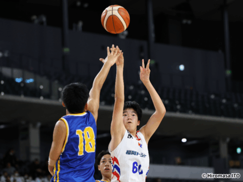福岡U15が滋賀U15に快勝しJr.ウインターカップ3位に…鷹野遼磨が16得点18リバウンド