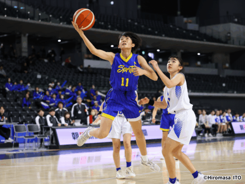 SpriteがJ,sphereを破りJr.ウインターカップ3位…3ポイント成功率60％で圧倒、井川夏希は23得点