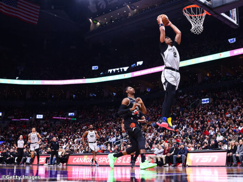 ラプターズとの激闘をものにしたスパーズ、“黄金期”2015－16シーズン以来の10連勝を達成