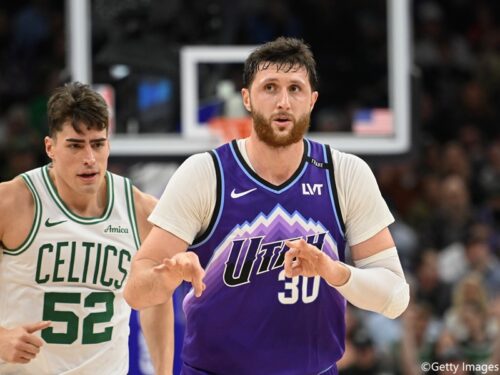 ジャズの先発センター、ユスフ・ヌルキッチが鼻の手術のため今季残り試合を全休へ