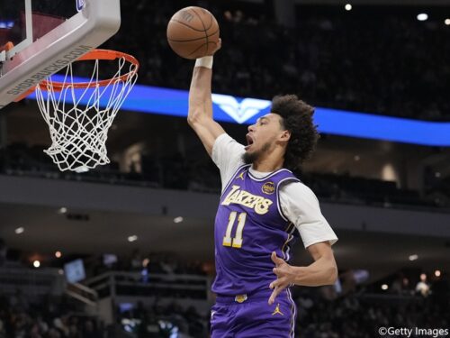 レイカーズのビッグマン、ジャクソン・ヘイズら4選手がスラムダンクコンテストへ参戦