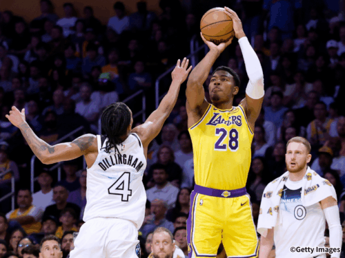 八村塁が3P成功数で球団歴代20位に浮上…名門・レイカーズ在籍4年目にして289本成功