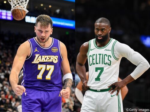 レイカーズのドンチッチ、セルティックスのブラウンが1月の月間最優秀選手賞に選出