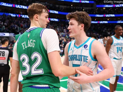 1月の月間最優秀新人賞にマーベリックスのフラッグ、ホーネッツのカニップルが選出