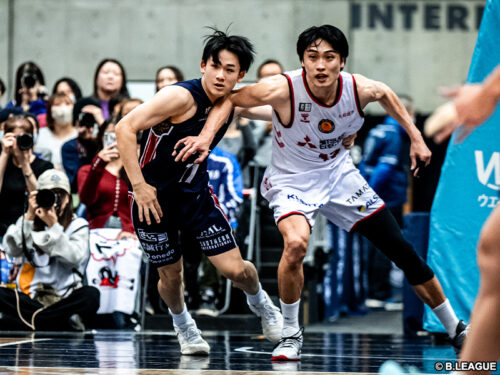横浜BCの佐藤凪がB1公式戦ホームデビュー「次はもっと長くプレーできるように」