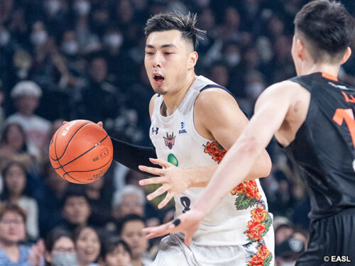 琉球がEASLグループ首位浮上…日本代表候補の佐土原ら二桁得点、ホームで桃園に逆転勝ち