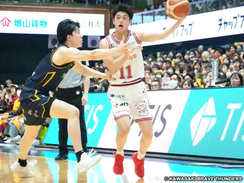 【動画】復帰初戦で魅せた！米須玲音の今季初アシスト