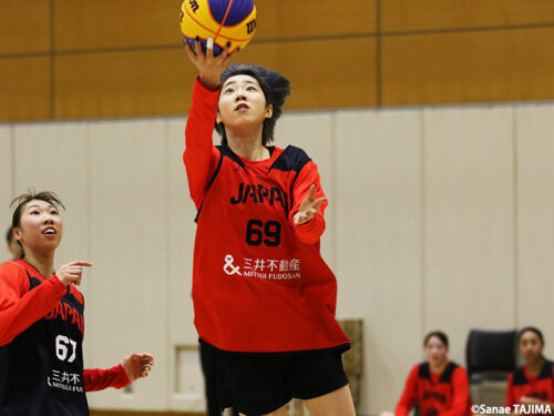 3x3女子代表合宿に“万能選手”野口さくらが参戦…「大きく動ける強みは3人制でも重宝される」