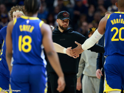 “ランナー膝”に苦しむステフィン・カリーが10日間の欠場延長…本人は終盤戦に向け意欲