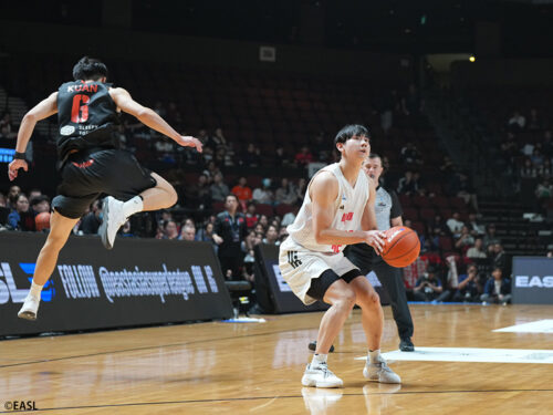 A東京の小酒部泰暉「いい経験に」…EASLで琉球に惜敗も、大舞台での手応えを糧にBリーグへ