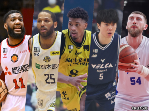 【B1スタッツランキング】得点ランク1位のカルバーがB1最多タイ52得点…各リーダーが首位堅守