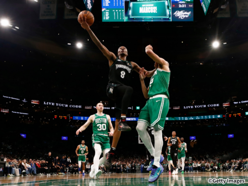 エース不在のウルブズがセルティックス本拠地で21年ぶりの大金星…ハイランドが23得点でチームをけん引