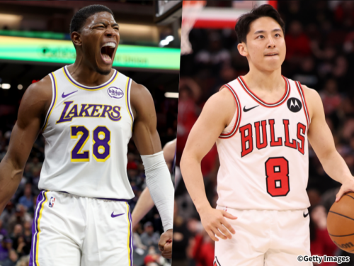 NBAで八村塁と河村勇輝が激突…河村はレブロン越しに3P＆3アシスト、八村は15得点で勝利に貢献
