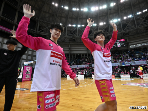 白鷗大学の内藤晴樹、小川瑛次郎がB1秋田での活動終了…小川は先発出場で3P4本を含む19得点もマーク