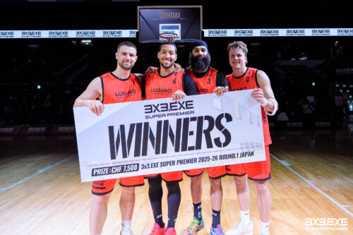3⼈制バスケットボール 世界最⾼峰の国際リーグが開幕！ROUND1を制したのはスイスから参戦のLUGANO