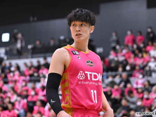 秋田の特別指定選手・内藤晴樹が活動終了…最終戦でキャリアハイ記録、”先輩”PGの黒川虎徹から刺激