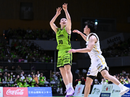 北海道の富永啓生が宇都宮戦でキャリアハイ36得点の活躍…「さらにアグレッシブにいけた部分もあった」