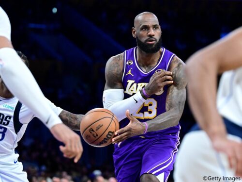 レイカーズ在籍8年目のレブロン・ジェームズがシーズン通算アシスト数で球団史上5位に