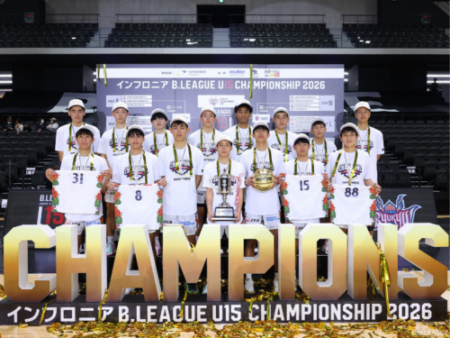 琉球U15がチャンピオンシップ2連覇…決勝17得点6アシストの宮城昊河がMVP受賞