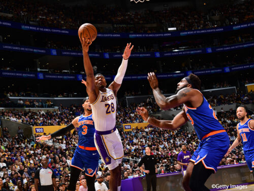 2戦連続先発出場の八村塁が13得点7リバウンドの活躍…ニックスを下したレイカーズは2連勝