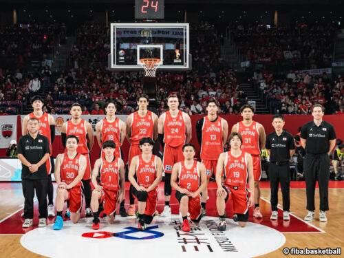 バスケ日本代表が韓国に4点リード…ホーキンソン最多15得点、2Qに速攻繰り出し逆転