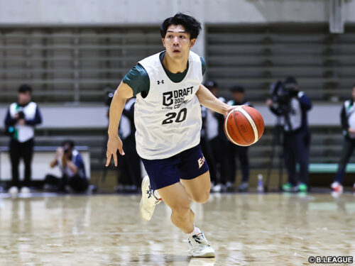 コンバイン“3部門1位”の河野圭佑が特別指定で徳島ガンバロウズに加入「家族に心より感謝」