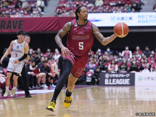 B1川崎のテリーが全治2～3週間の足関節捻挫…今季10.4得点を挙げている主力負傷