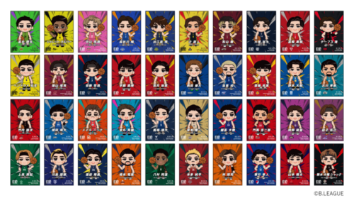 B.LEAGUEチップス第3弾、3月28日より順次発売…全40種の限定シールが公開