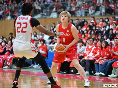 高田真希がFG90％の24得点でデンソー救う…富士通との激闘は1勝1敗、決勝進出の行方は第3戦へ