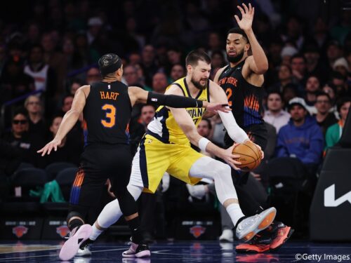 ペイサーズのイビツァ・ズバッツが肋骨の骨折のため今季残り試合全休