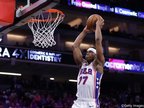 主力不在が続くシクサーズで新人VJ・エッジコムがアイバーソン以来の快記録