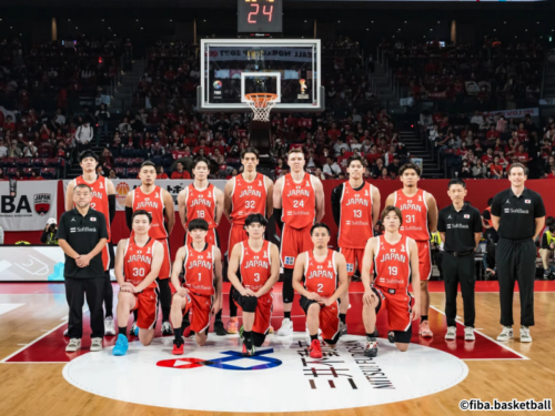 FIBAランキング更新…日本は22位をキープ、W杯予選Window2を終えアジア2位の座を維持
